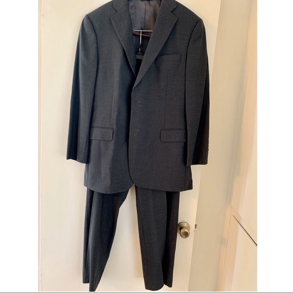 Brooks Brothers “346” Stretch Suit - Charcoal